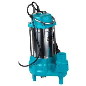 Насос канализационный 0.75кВт Hmax 12м Qmax 225л/мин с ножом (нерж) AQUATICA №7