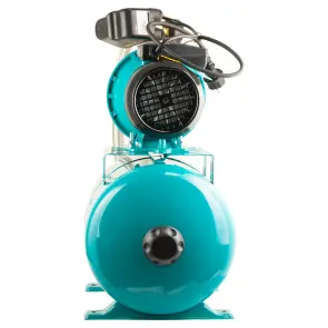Станция 1.1 кВт Hmax 50м Qmax 60л/мин (самовсасывающий насос нерж) 24л Украина AQUATICA №8