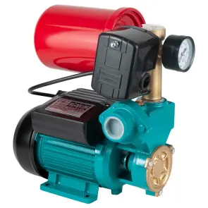 Станция 0.37кВт Hmax 32м Qmax 40л/мин (вихревой насос) 1л AQUATICA AUTOGPa125ZA №7