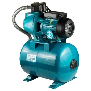 Станція 1.1 кВт Hmax 55м Qmax 60л/хв (самовсмоктуючий насос) 24л Україна AQUATICA №3