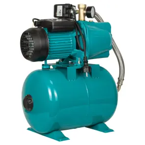 Станция 1.1 кВт Hmax 55м Qmax 70л/мин (самовсасывающий насос) 24л Украина AQUATICA №5