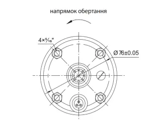 Насос відцентровий 380В 7.5кВт H 143(85)м Q 380(265)л/хв Ø102мм (з 3х ЧАСТЕЙ) AQUATICA (DONGYIN) 4SD16/24 (7771883) №6