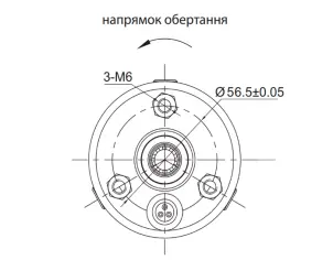 Насос відцентровий 0.37кВт H 48(36)м Q 45(30)л/хв Ø80мм 25м кабелю mid AQUATICA (778401) №15