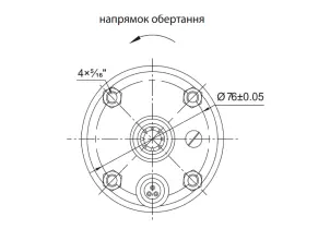 Насос центробежный 0.55кВт H 63(49)м Q 55(35)л/мин Ø102мм mid AQUATICA (778122) №22
