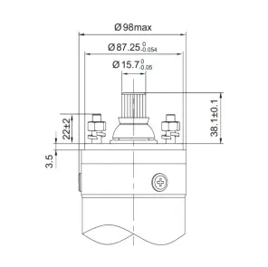 Насос центробежный 1.5кВт H 169(131)м Q 55(35)л/мин Ø102мм 20м кабеля mid AQUATICA (778447) №19