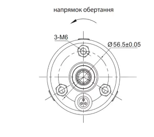 Насос центробежный 0.55кВт H 65(49)м Q 45(30)л/мин Ø80мм mid AQUATICA (778102) №17