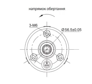 Насос центробежный 0.25кВт H 35(26)м Q 45(30)л/мин Ø80мм mid AQUATICA (778100) №22