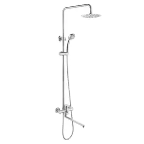 Душевая колонна со смесителем Zerix LR72403-2 SUS304 (ZX2991) №1
