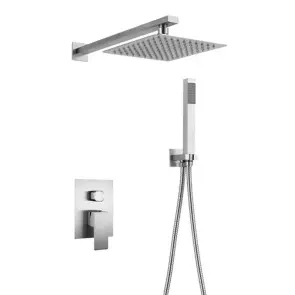 Вбудована душова система MIXXUS KUB-003 INNER (нерж. сталь) №1