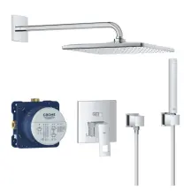 Душова система прихованого монтажу зі змішувачем Grohe Eurocube 25238000 купити в Києві