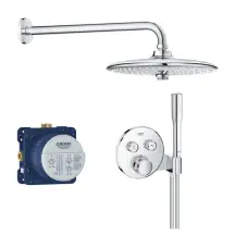 Душова система прихованого монтажу з термостатом Grohe Grohtherm SmartControl 34744000 купити в Києві
