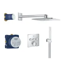 Душова система прихованого монтажу з термостатом Grohe Grohtherm SmartControl 34804000 купити в Україні