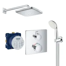 Душова система прихованого монтажу з термостатом Grohe Grohtherm New Tempesta 250 UA26415SC0 купити в Україні