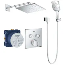 Душова система прихованого монтажу з термостатом Grohe Grohtherm SmartControl UA26405SC1 купити в Україні