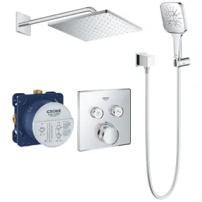 Душова система прихованого монтажу з термостатом Grohe Grohtherm SmartControl UA26405SC1 №1