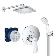Душова система прихованого монтажу зі змішувачем Grohe Eurosmart Cosmopolitan New Tempesta 250 UA26415SC4 в магазині TVOE