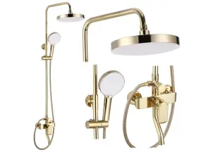 Душовий Гарнітур REA BLOOM GOLD REA-P9528 №1