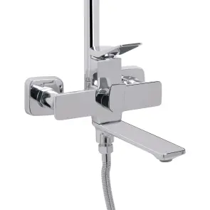 Душова система універсальна Qtap Presto на три споживача (з виливом) QTPRE111CRM45575 Chrome №3