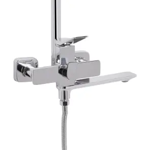 Душова система універсальна Qtap Presto на три споживача (з виливом) QTPRE111CRM45575 Chrome №4