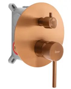 Душевая система REA LUNGO BRUSHED COPPER + BOX скрытого монтажа №2