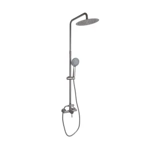 Душова система для душу Lidz Aria 1020 на два споживача (k35) LDARI1020NKS46114 Nickel №1