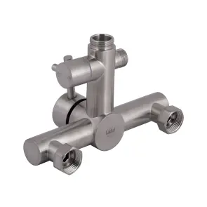 Душова система для душу Lidz Aria 1020 на два споживача (k35) LDARI1020NKS46114 Nickel №7