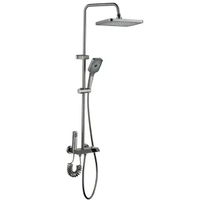 Душова колона із змішувачем Mixxus Premium NEPTUNE 009-J GRAPHITE з кнопкою перемикання, 4 режим №1