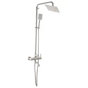 Душевая колонна со смесителем Zerix LR72404 (нерж. сталь) (LL1472) №1
