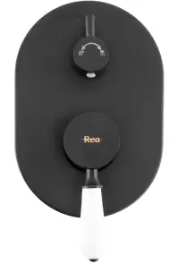 Душова система REA SERRA BLACK + BOX прихованого монтажу №5