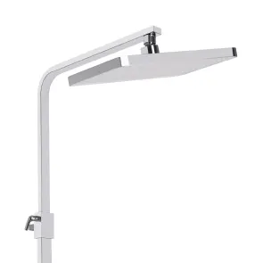 Душевая система универсальная Qtap Swan Cascada на три потребителя (с изливом) QTSWA111CRW45570 Chrome/White №6