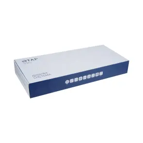 Душевая система универсальная Qtap Swan Cascada на три потребителя (с изливом) QTSWA111CRW45570 Chrome/White №10