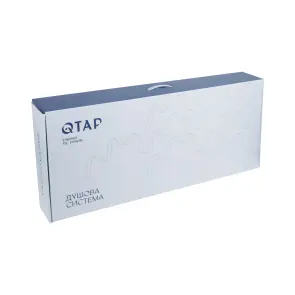 Душевая система универсальная Qtap Swan Cascada на три потребителя (с изливом) QTSWA111CRW45570 Chrome/White №11