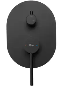 Душова система REA OVAL BLACK + BOX прихованого монтажу №8