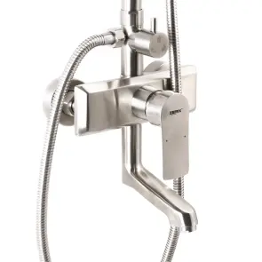 Душевая колонна со смесителем Zerix LR72403 (нерж. сталь) (LL1471) №5