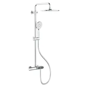 Душова колона з термостатичним змішувачем Koer KB-55014-01 (Колір хром) (KR4732) №1