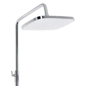 Душова система універсальна Qtap Gemini на три споживача (з виливом) QTGEM111CRW45687 Chrome/White №5