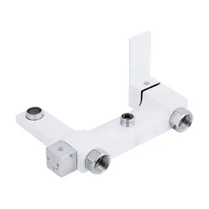 Душова система універсальна Qtap Gemini на три споживача (з виливом) QTGEM111CRW45687 Chrome/White №10