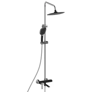 Душова колона із змішувачем Mixxus Premium Edem 009-J (Black) (MI5842) №1