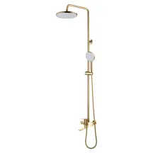 Душевая колонна со смесителем Mixxus Wilson 009-J Brushed Gold (Цвет матовое золото) (MI7124)