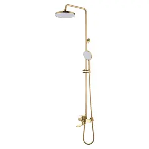 Душевая колонна со смесителем Mixxus Wilson 009-J Brushed Gold (Цвет матовое золото) (MI7124) №1