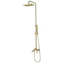 Душова колона із змішувачем Mixxus Premium DALI 009-J Brushed Gold (MI6766)
