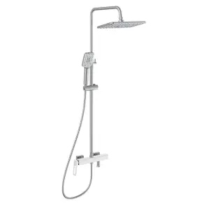 Душова колона із змішувачем Mixxus Premium Grog 009-J (White) (MI5942) №1