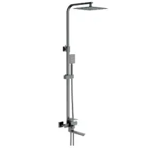 Душевая колонна со смесителем MIXXUS KUB-007-J GRAPHITE из нерж. стали SUS304 (кол. графит) (MI6220
