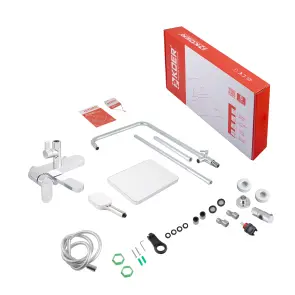 Душевая колонна со смесителем Koer KB-56030-01, 3 функции (KR5427) №2