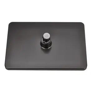 Душевая колонна со смесителем и удлинителем в комплекте Haiba Alex 003-J Graphite (HB3996) №6