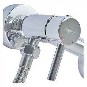 Смеситель настенный с гигиеническим душем Zerix LR5398-6 (ZX4736) №2