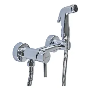 Смеситель настенный с гигиеническим душем Zerix LR5398-6 (ZX4736) №3