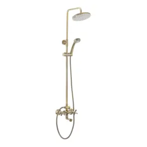 Душевая колонна со смесителем Mixxus Premium Retro Bronze-009-J (MI1655) №1