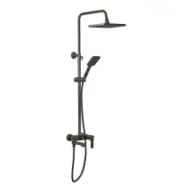 Душевая колонна со смесителем Haiba Milano 003-J Graphite (HB4009)