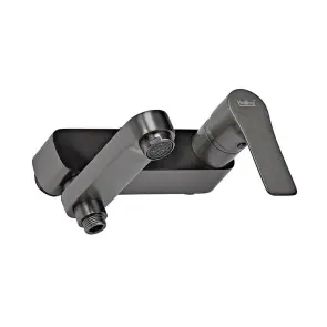 Душова колона із змішувачем Haiba Milano 003-J Graphite (HB4009) №5